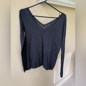 Charcoal Silk Cashmere Sweater